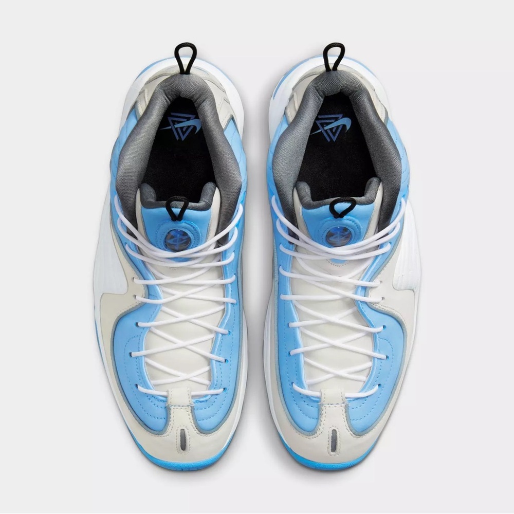 Nike Men's Air Penny 2 Social Status Playground DM9132-100 Blue/White SZ 9 - Picture 3 of 7